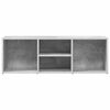 vidaXL Banc &agrave; chaussures Gris b&eacute;ton 105x35x35 cm Agglom&eacute;r&eacute;