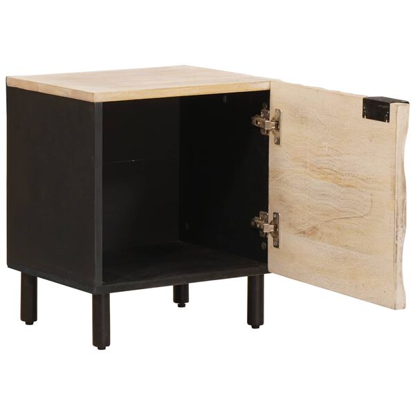 vidaXL Cabinet de chevet 2 pcs Blanc 40 x 33 x 46 cm