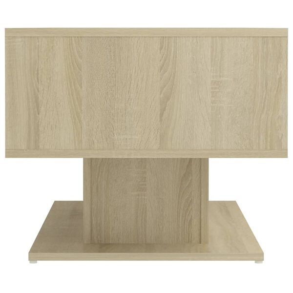 vidaXL Table basse chêne sonoma 103,5x50x44,5 cm bois d'ingénierie