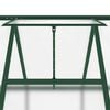 vidaXL Serre avec cadre de base vert 224x169x195 cm aluminium