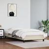 vidaXL Cadre de lit sans matelas cr&egrave;me 80x200 cm similicuir