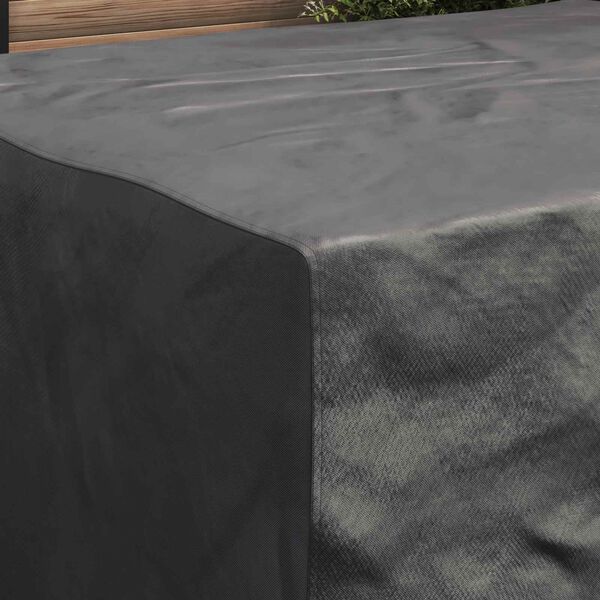 vidaXL Housse pour meubles Uni Noir 200 x 150 x 85 cm 420D