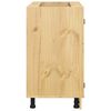 vidaXL Armoire avec tiroir SKI Brun Miel 80 x 46 x 81 cm Pin massif