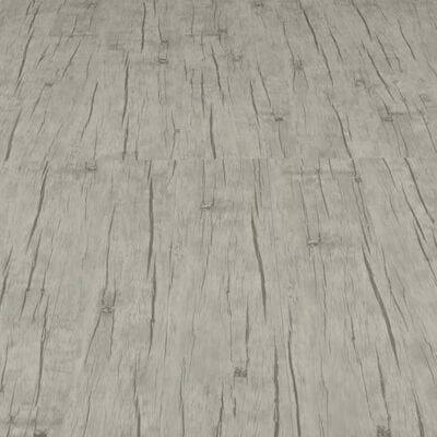vidaXL Planches de plancher autoadhésives 4,46m² 3 mm PVC Chêne délavé