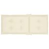 vidaXL Chaises inclinables de jardin et coussins lot de 6 Teck solide