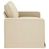 vidaXL Canap&eacute; Cr&egrave;me Dimensions globales: 162 x 80 x 82 cm (l x P x H)