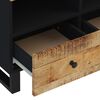 vidaXL Meuble TV 70x33x46 cm Bois massif de manguier