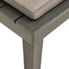vidaXL Chaises de salon de jardin et coussins 4pc Plastique Anthracite
