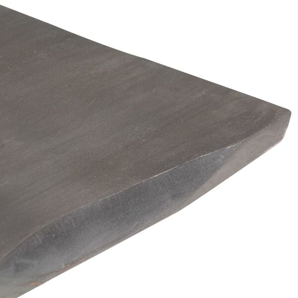 vidaXL Table basse avec bord naturel 115x60x40 cm Bois d'acacia massif