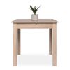 Finori Table &agrave; manger extensible Coburg 80 ch&ecirc;ne sonoma