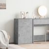 vidaXL Armoire de rangement gris b&eacute;ton 56,5x39x90 cm bois d'ing&eacute;nierie