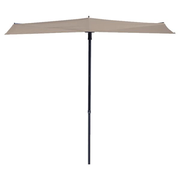 Madison Parasol de balcon Sun Wave 270 x 150 cm &Eacute;cru PAC3P016