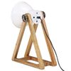vidaXL Lampe de bureau 25 W blanc 30x17x40 cm E27