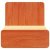 vidaXL Table de chevet avec tiroir 2 pcs Brun cire 44 x 32,5 x 40 cm