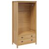 vidaXL Armoire HILL Marron miel 84 x 50 x 170 cm Pin massif
