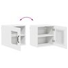 vidaXL Armoire de cuisine avec stockage Kalmar Blanc 40 x 31 x 40 cm