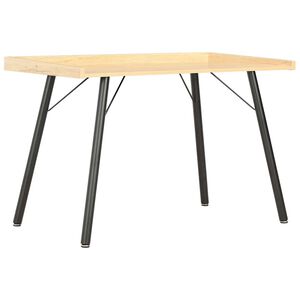 vidaXL Bureau Ch&ecirc;ne 90x50x79 cm