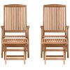 vidaXL Ensemble de salle &agrave; manger pour jardin 4 pcs Marron