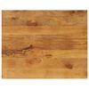 vidaXL Dessus de table 90x80x3,8 cm rectangulaire bois massif manguier