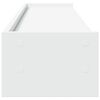 vidaXL Support de moniteur blanc 100x24x16 cm bois d'ing&eacute;nierie