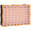 vidaXL Organisateur multi-tiroirs avec 64 tiroirs 52x16x37,5 cm