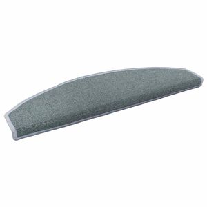 vidaXL Tapis d'escalier auto-adh&eacute;sifs 15 pcs Bleu marine