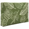 vidaXL Coussin de canap&eacute; d'ext&eacute;rieur 3 pcs Mod&egrave;le feuille Polyester