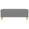 vidaXL Banc Gris fonc&eacute; 100x35x41 cm Tissu