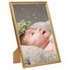 vidaXL Collage de cadres photo 5 pcs de table Dor&eacute; 15x21 cm MDF