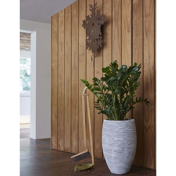 Capi Pot &agrave; fleurs Nature Rib &eacute;l&eacute;gant Deluxe 45x72 cm Ivoire