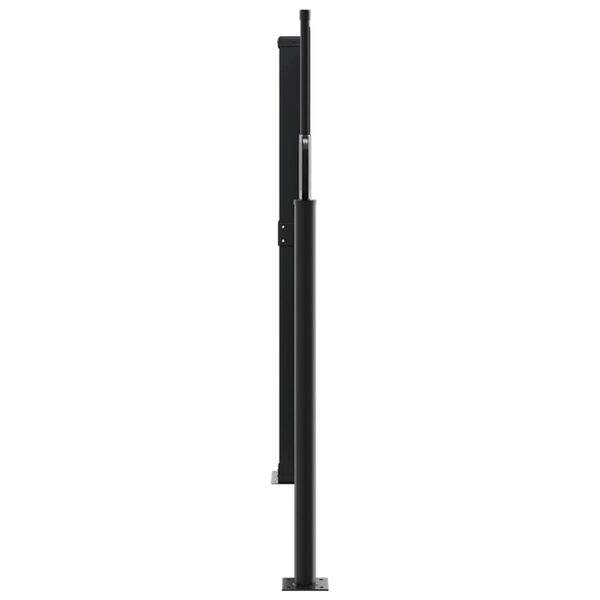 vidaXL Auvent lat&eacute;ral r&eacute;tractable bleu 120x1200 cm