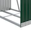 vidaXL Porte-b&ucirc;ches vert 80x45x120 cm acier galvanis&eacute;