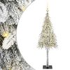 vidaXL Sapin de No&euml;l avec 150 LED Blanc 120 cm PE et Acier