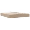 vidaXL Cadre de lit ottoman sans matelas cappuccino 200x200 cm
