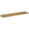 vidaXL &Eacute;tag&egrave;re Murale 4 pcs Marron 60 x 9 x 3 cm Bois d'ing&eacute;nierie
