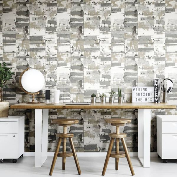 Noordwand Papier peint Friends & Coffee Industrial Weathered Beige