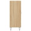 vidaXL Buffet Ch&ecirc;ne sonoma 34,5x34x90 cm Bois d'ing&eacute;nierie