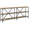 vidaXL Table console Ch&ecirc;ne artisanal 180 x 30 x 75 cm