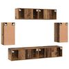 vidaXL Ensemble meuble TV 6 pcs Bois Ancien Bois d'ing&eacute;nierie