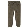 Pantalon de surv&ecirc;tement pour enfants m&eacute;lange kaki 104