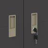 vidaXL Armoire de rangement 2 pcs Noir 60 x 40 x 200 cm Acier