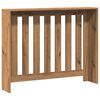 vidaXL Cache-radiateur ch&ecirc;ne artisanal 104x20x82 cm bois d'ing&eacute;nierie
