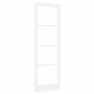 vidaXL Porte int&eacute;rieure ORKDAL Blanc appr&ecirc;t&eacute; 78 x 232 cm