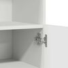 vidaXL Buffet blanc 81x37x100 cm bois d'ing&eacute;nierie