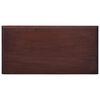 vidaXL Commode Marron classique Bois d'acajou massif