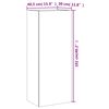 vidaXL Meuble TV mural noir 40,5x30x102 cm bois d'ing&eacute;nierie