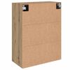 vidaXL Armoire Murale 2 pcs Ch&ecirc;ne artisanal 69,5 x 34 x 90 cm
