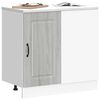 vidaXL Armoire de cuisine Kalmar sonoma gris bois d'ing&eacute;nierie