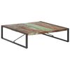 vidaXL Table basse 140x140x40 cm Bois de récupération solide