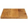 vidaXL Dessus de table 50x40x2,5 cm rectangulaire bois massif manguier